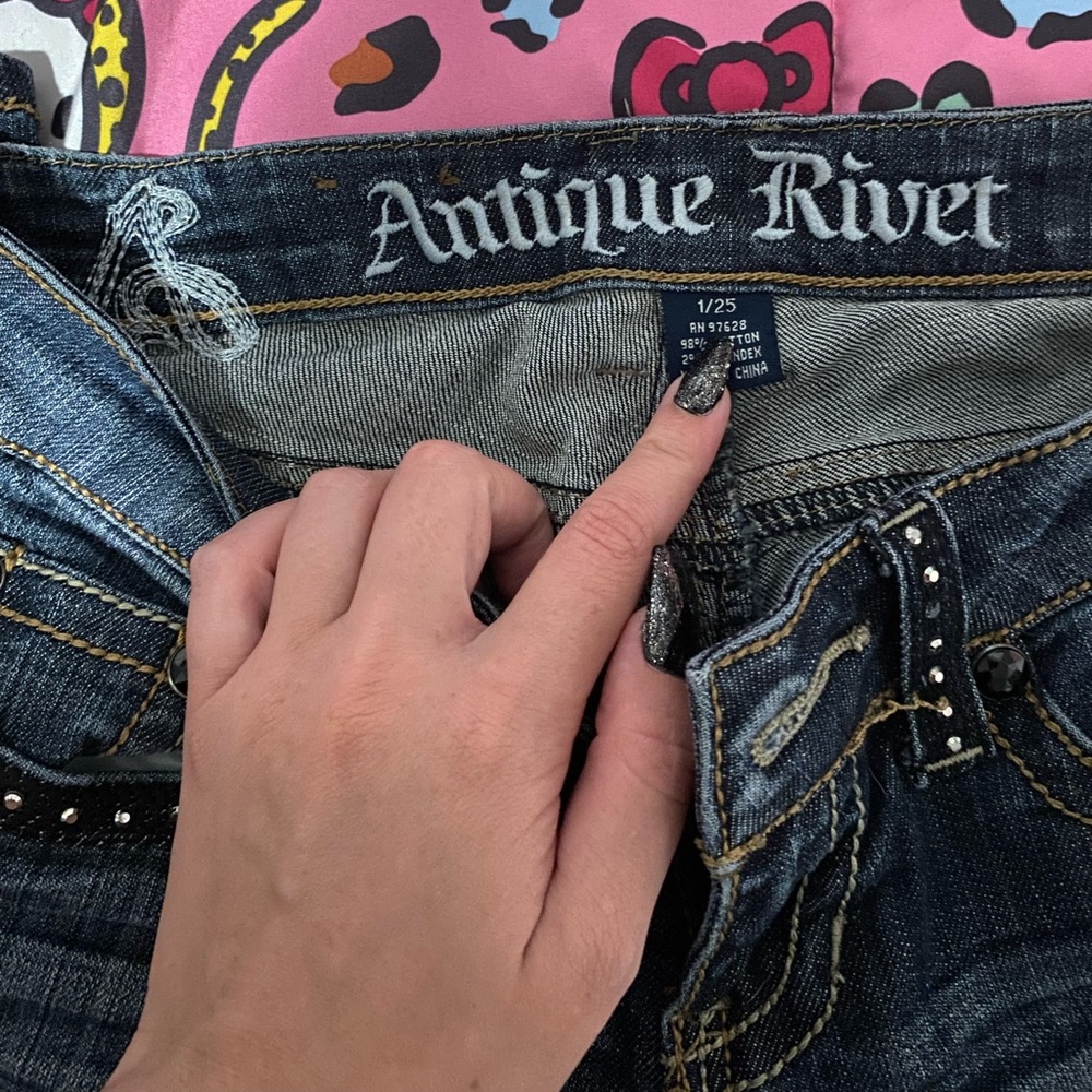 Y2K Antique Rivet jeans